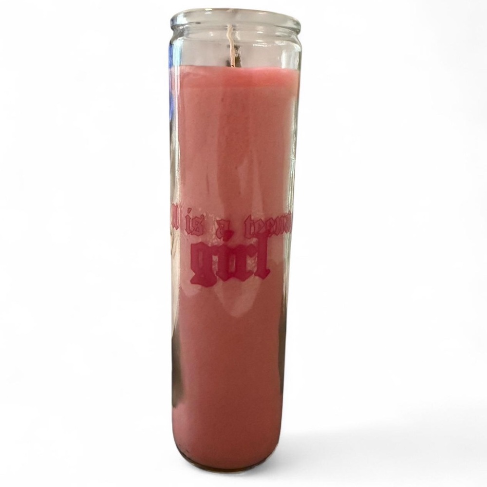 Brand New Jennifer’s Body “Hell is a teenage girl” quote Prayer Candle.